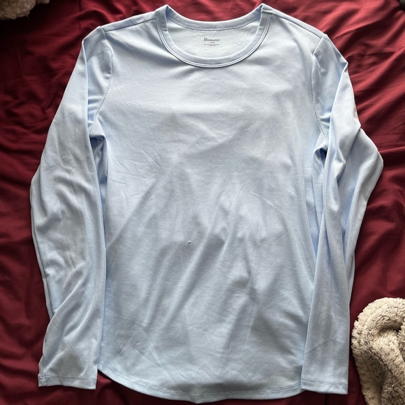 Light Blue Long Sleeve Top - Picture 2 of 4